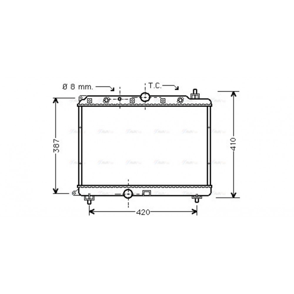 Image for AVA Cooling - Radiator