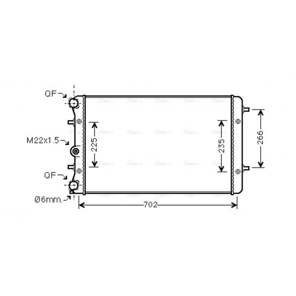 Image for AVA Cooling - Radiator