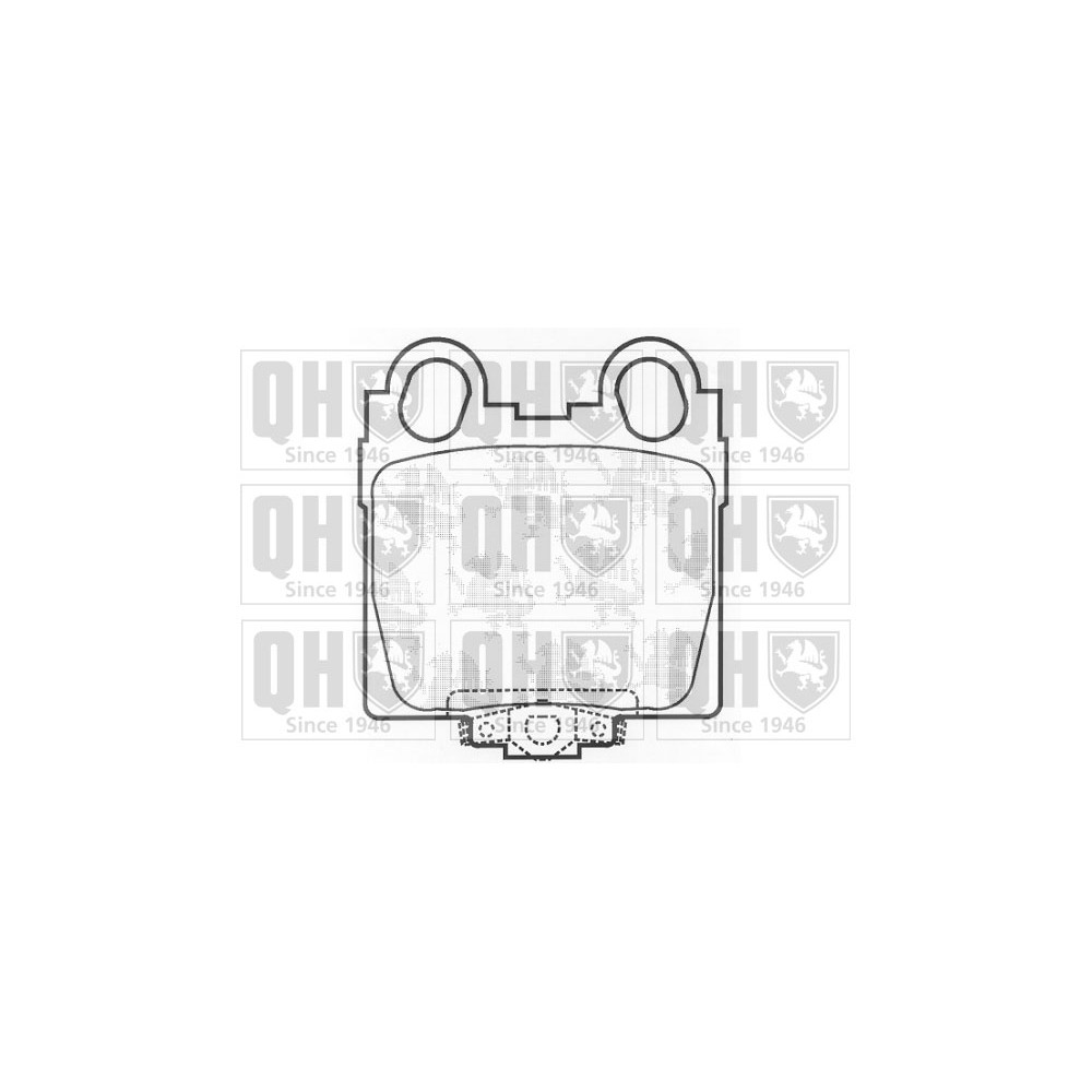 Image for QH BP1252 Brake Pad Set