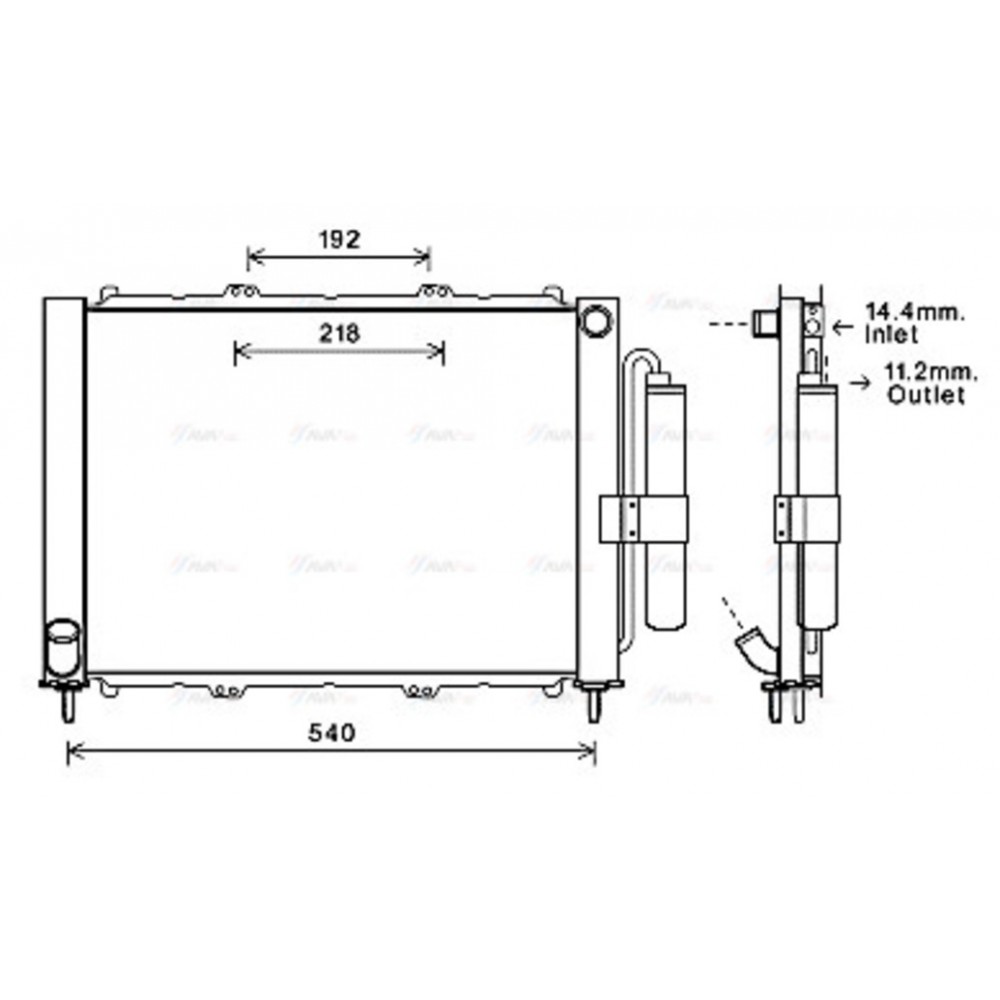 Image for AVA Cooling - Radiator