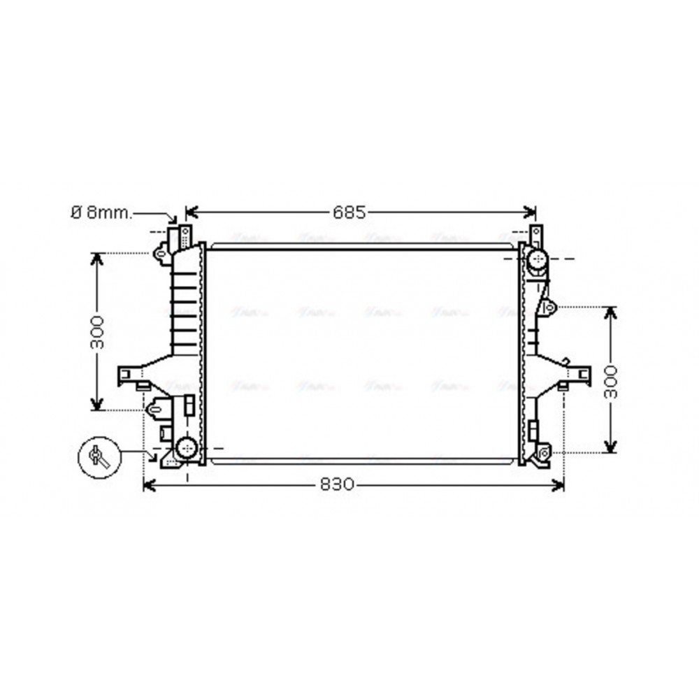 Image for AVA Cooling - Radiator