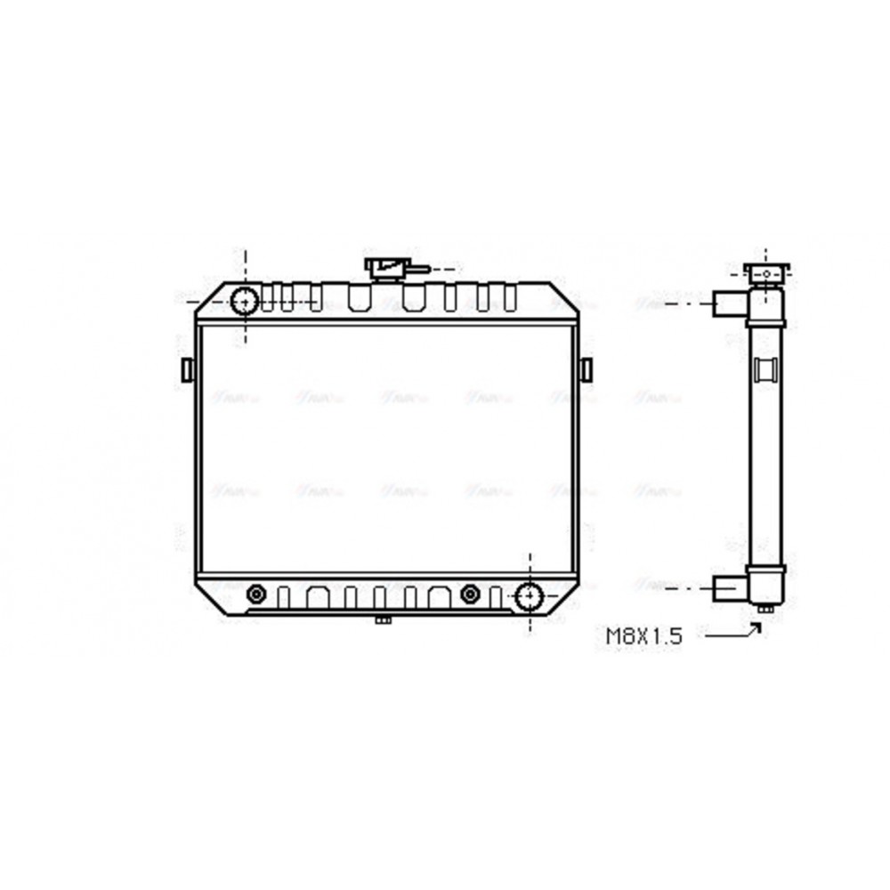 Image for AVA Cooling - Radiator