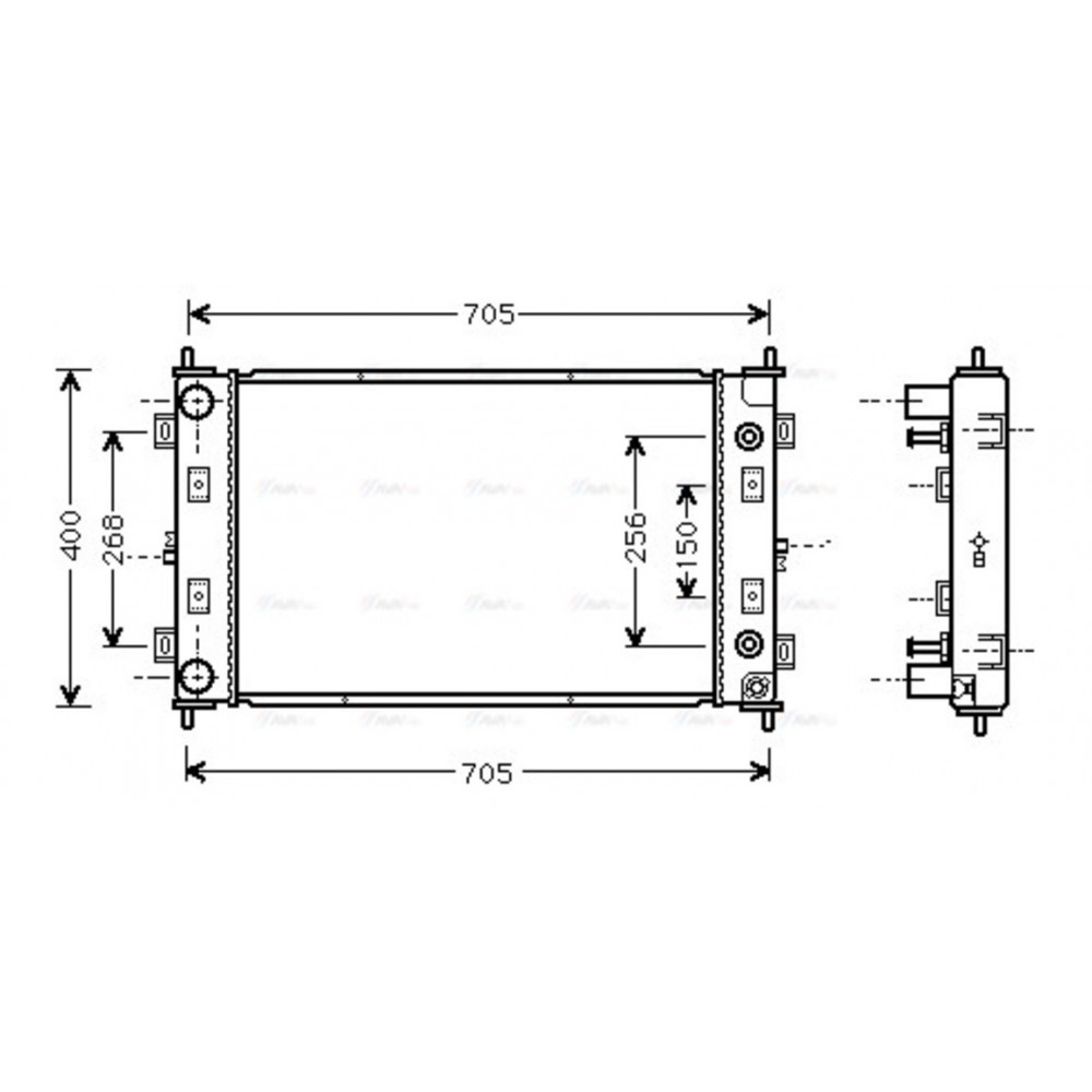 Image for AVA Cooling - Radiator