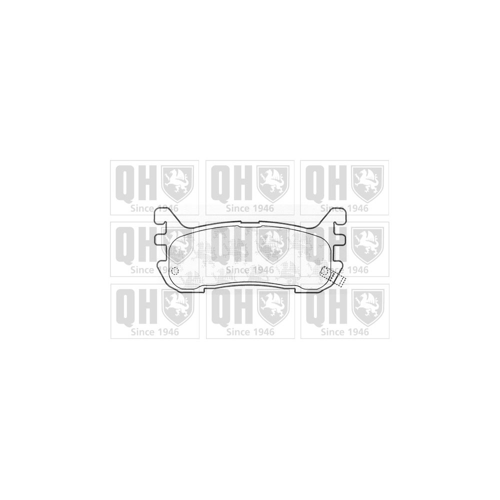 Image for QH BP907 Brake Pad Set