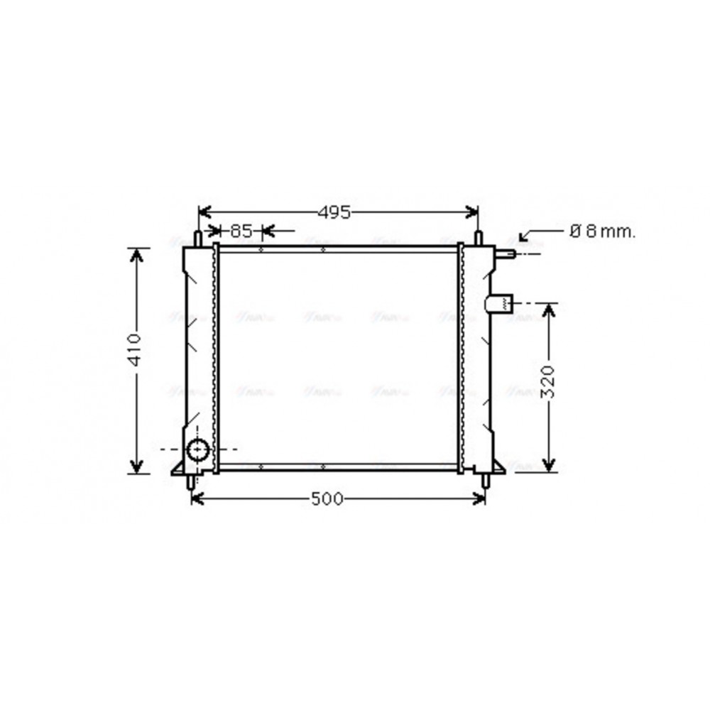 Image for AVA Cooling - Radiator