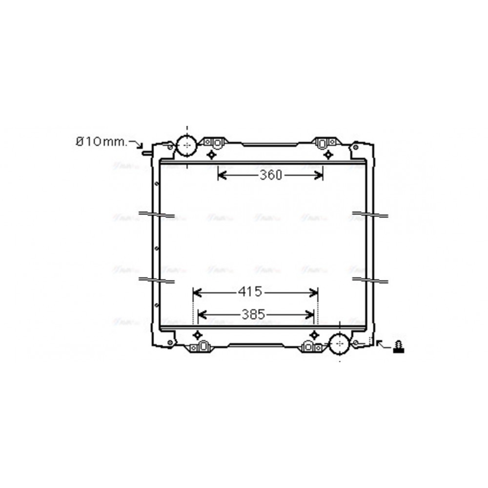 Image for AVA Cooling - Radiator