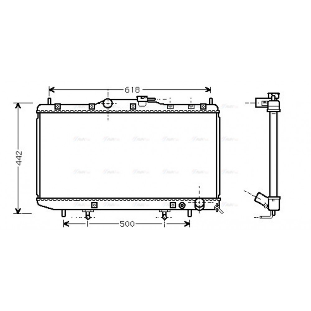 Image for AVA Cooling - Radiator