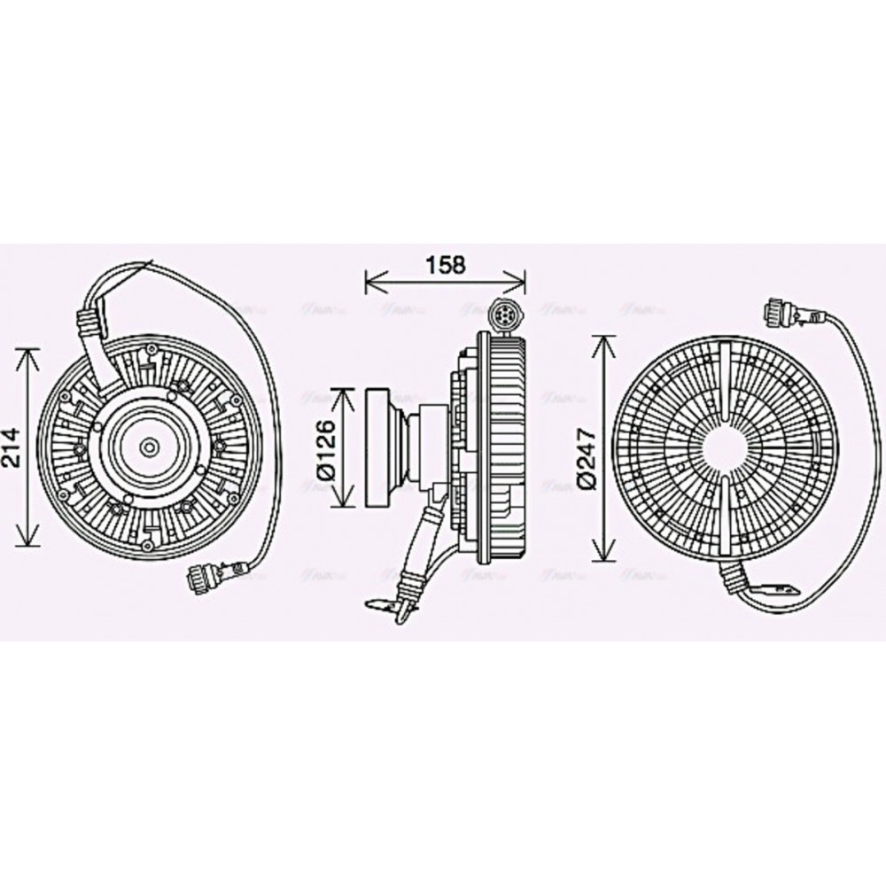 Image for AVA Cooling - Fan Clutch