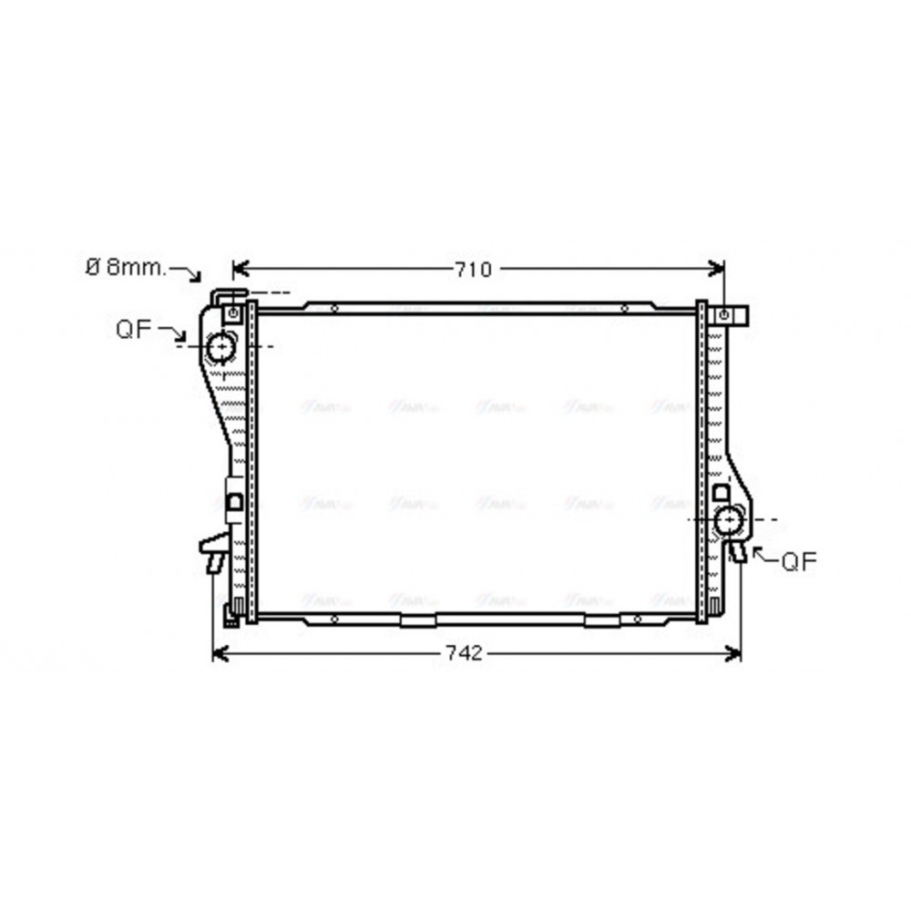 Image for AVA Cooling - Radiator