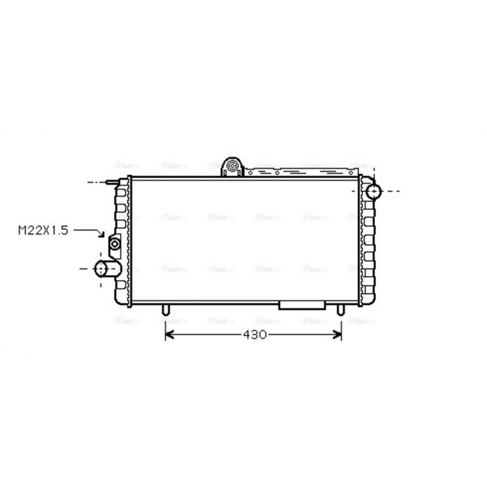 Image for AVA Cooling - Radiator