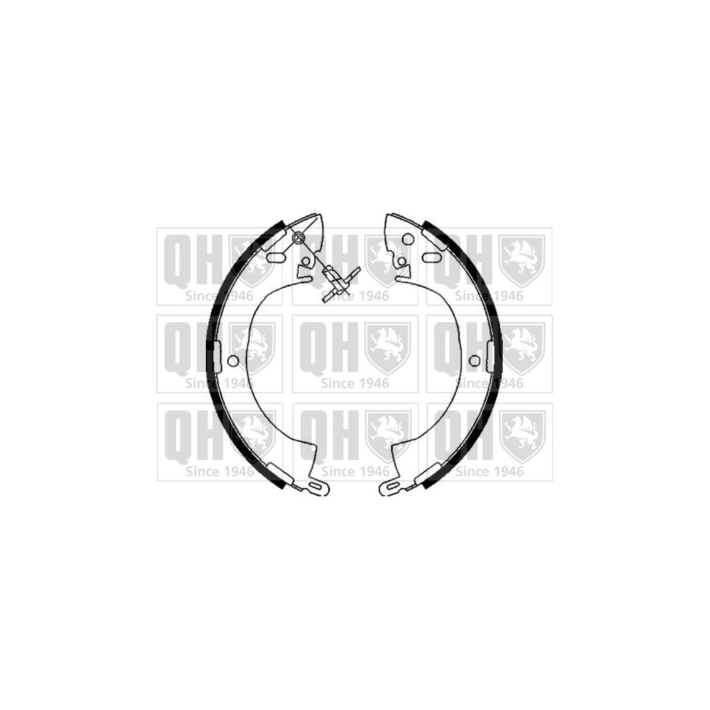 Image for QH BS741 Brake Shoes