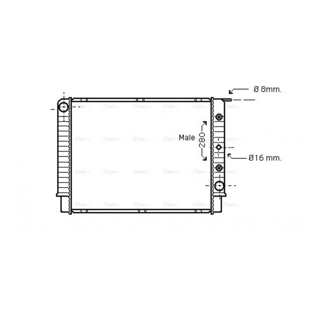 Image for AVA Cooling - Radiator