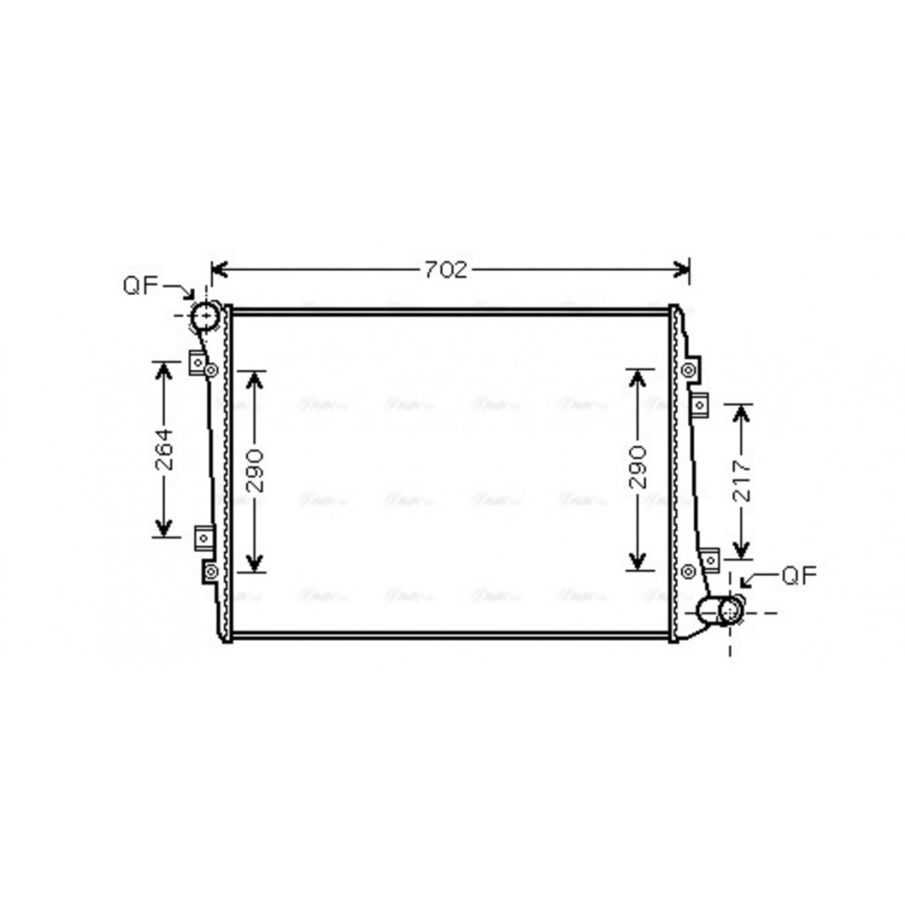 Image for AVA Cooling - Radiator