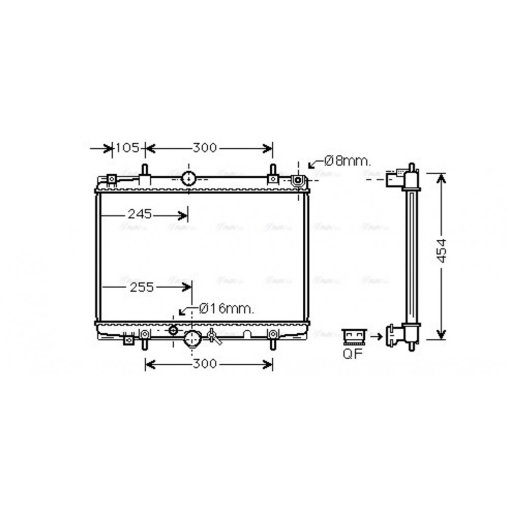 Image for AVA Cooling - Radiator