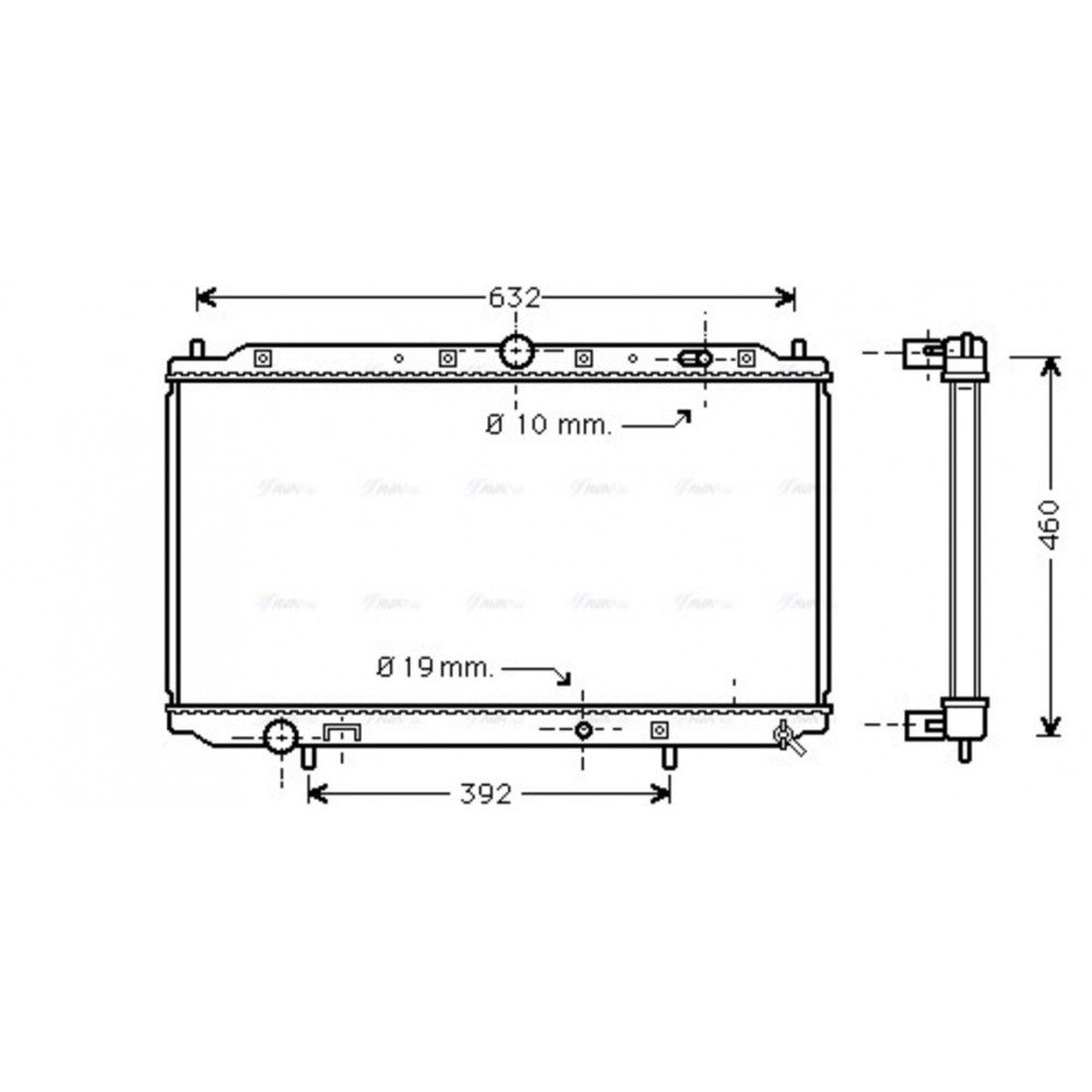 Image for AVA Cooling - Radiator