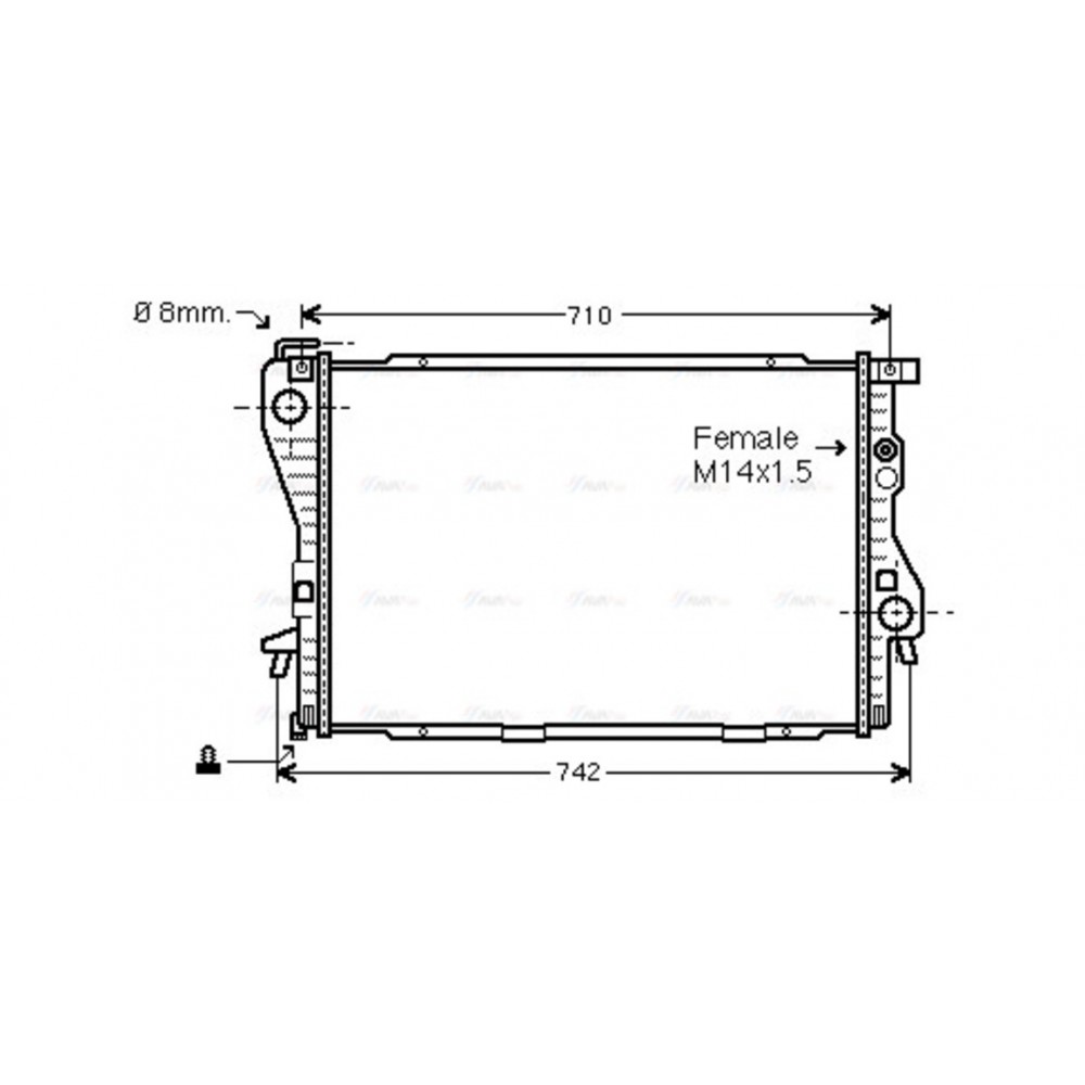 Image for AVA Cooling - Radiator