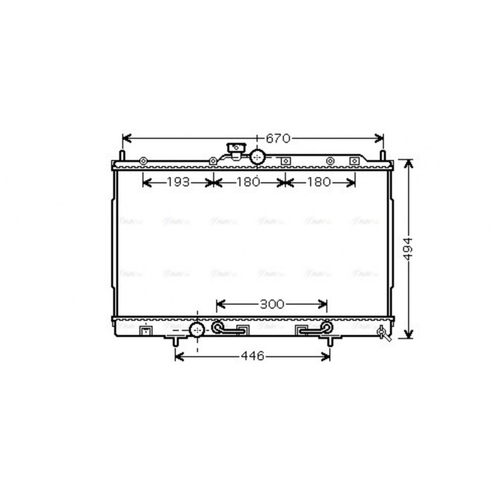 Image for AVA Cooling - Radiator