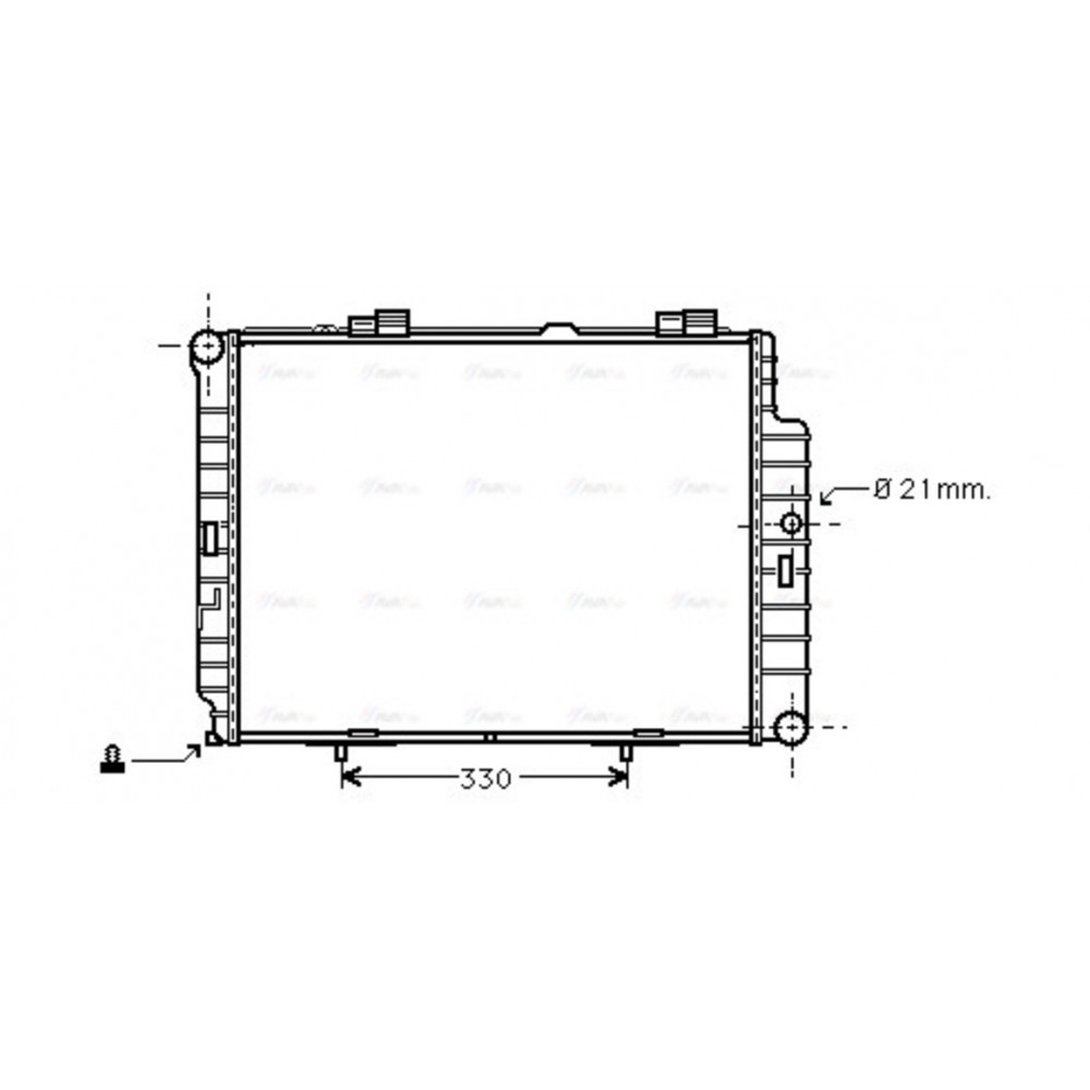 Image for AVA Cooling - Radiator