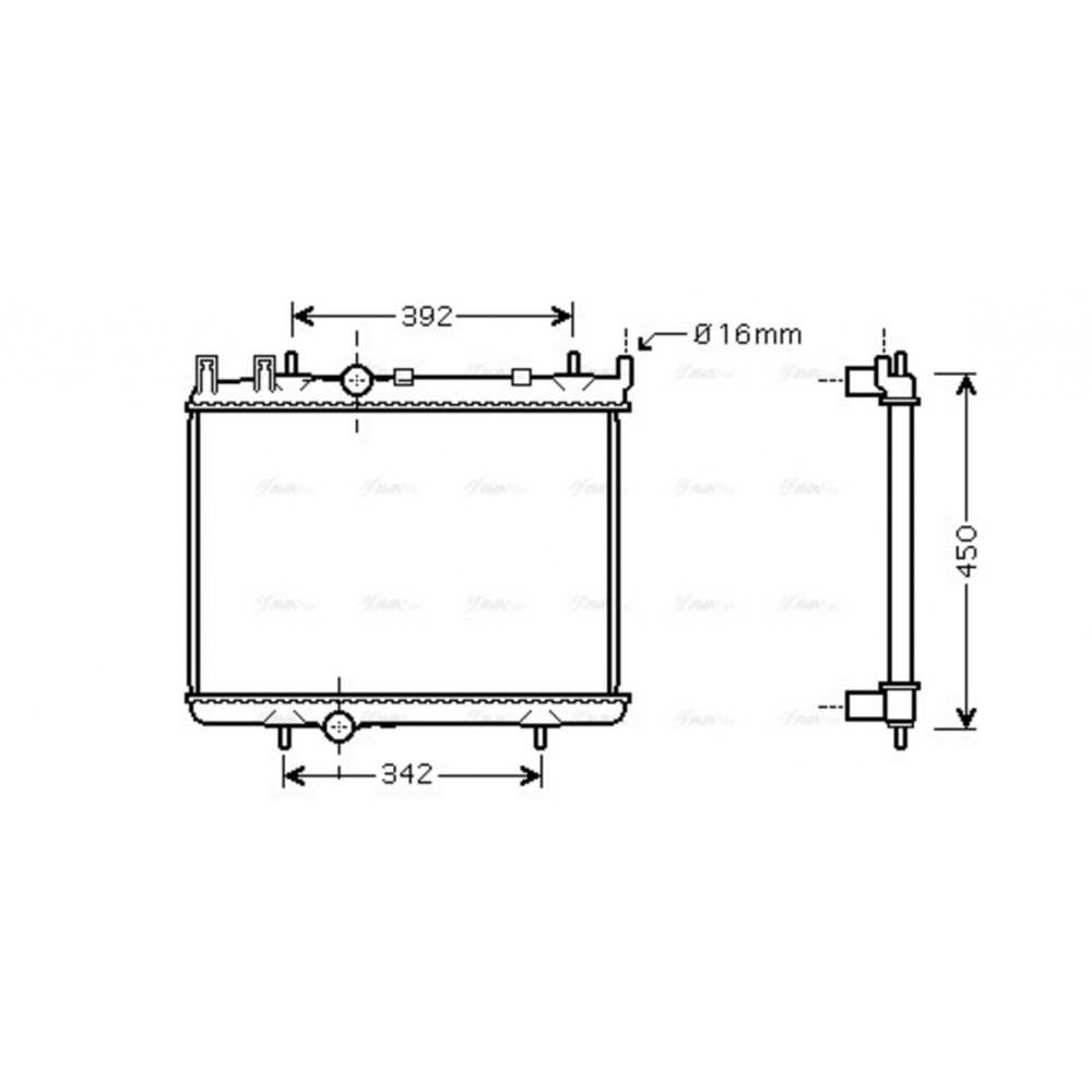 Image for AVA Cooling - Radiator