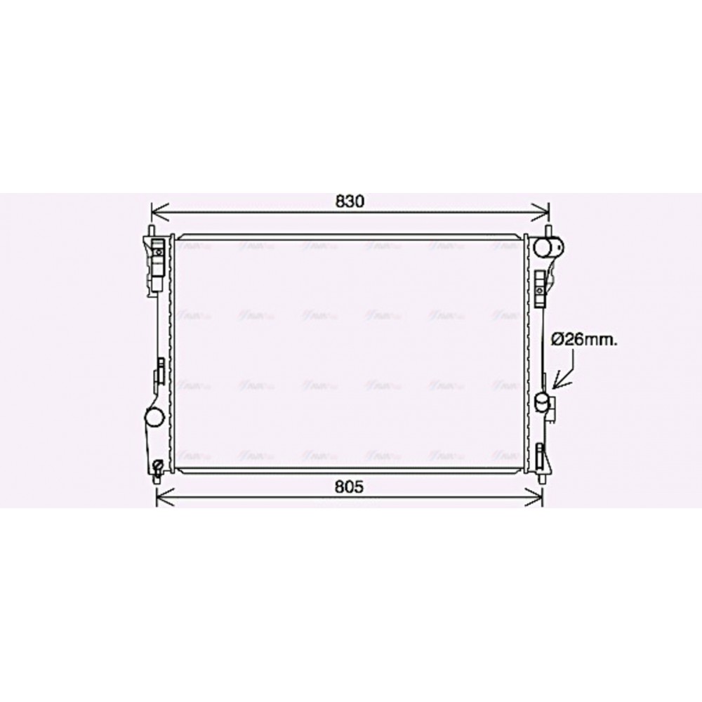 Image for AVA Cooling - Radiator