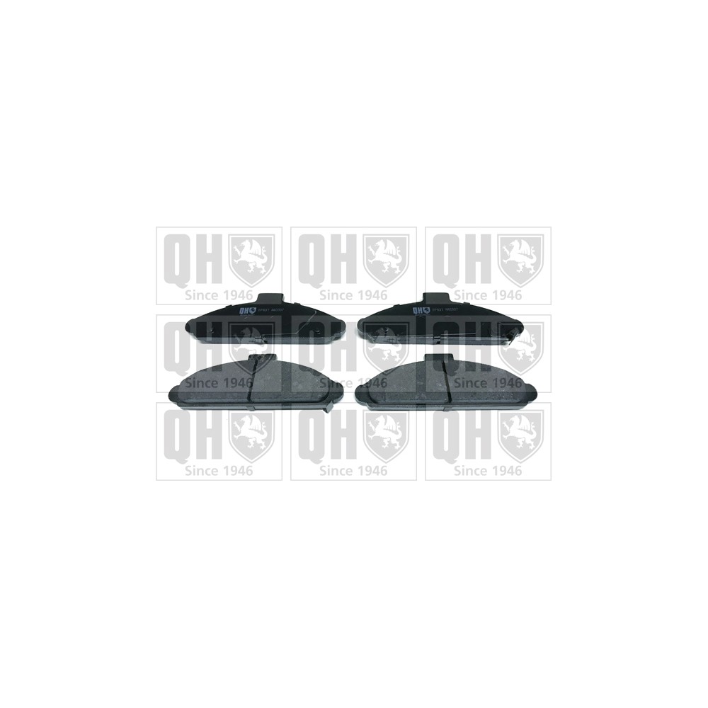 Image for QH BP837 Brake Pad Set