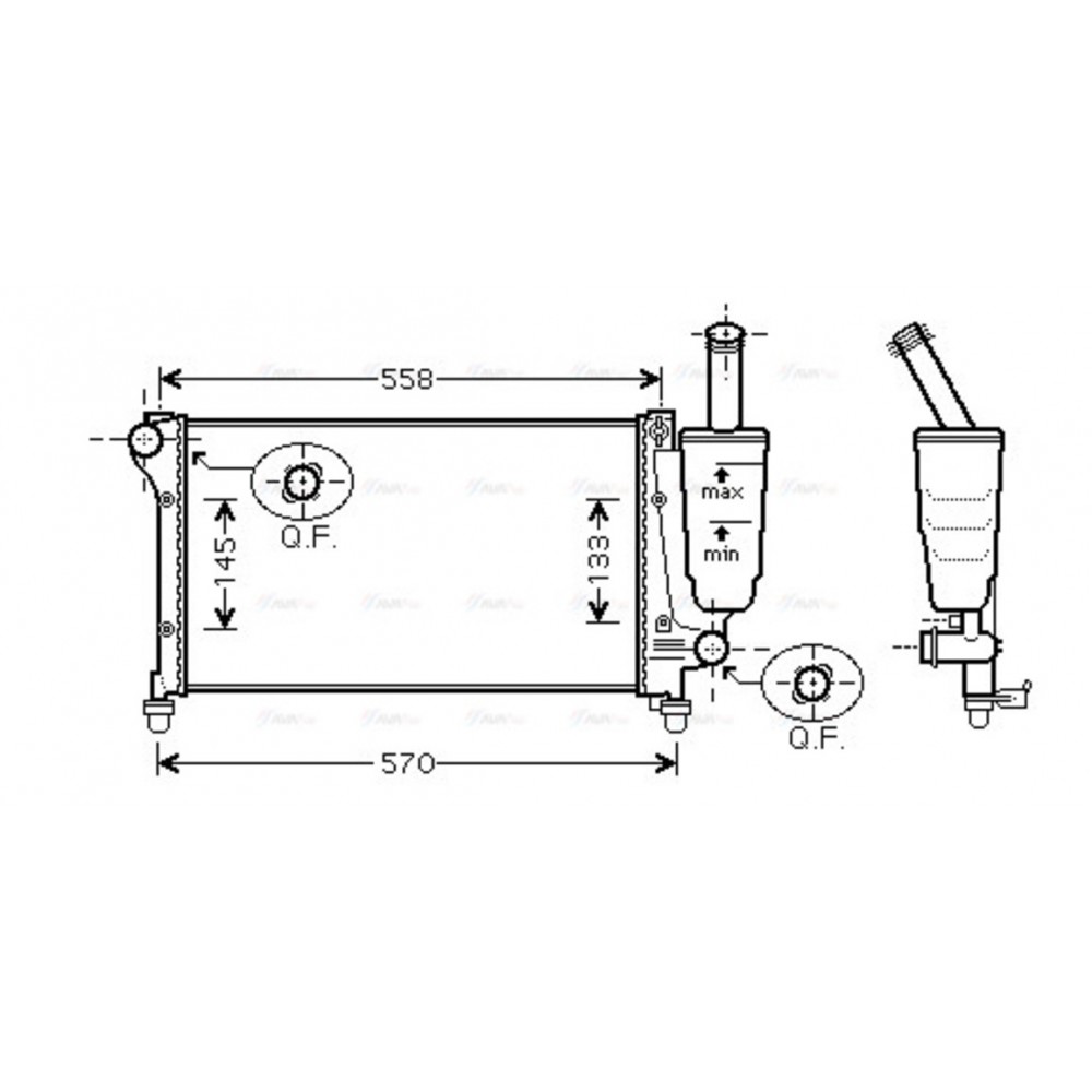 Image for AVA Cooling - Radiator