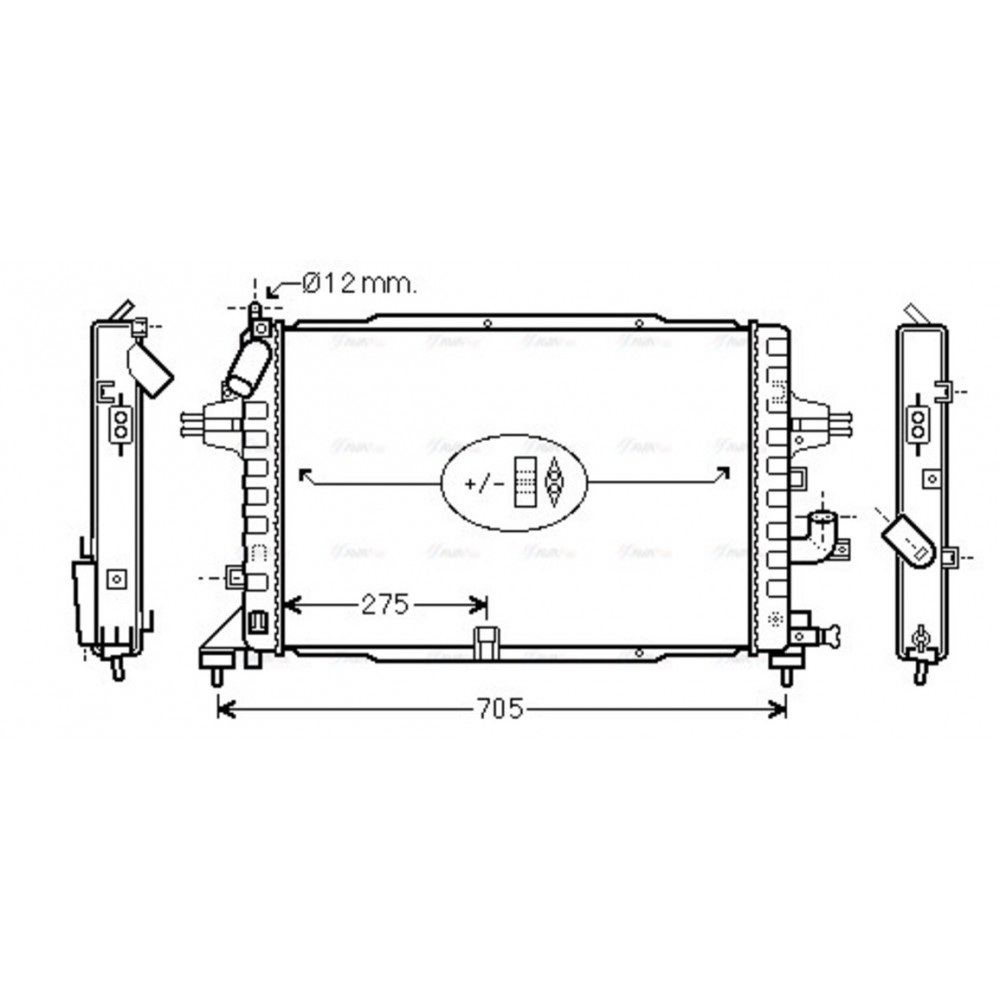 Image for AVA Cooling - Radiator