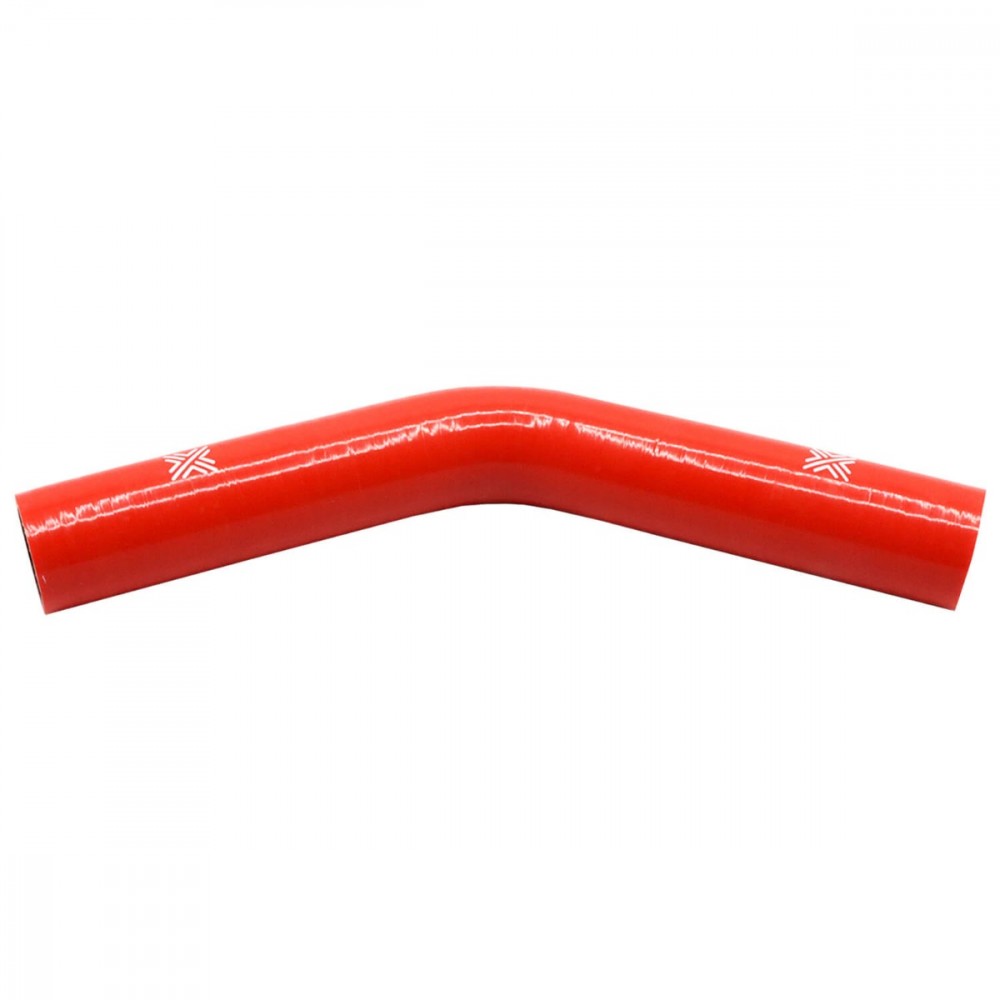 Image for Pipercross Performance Silicone HoseRed 45Â° 30mm bore  152mm