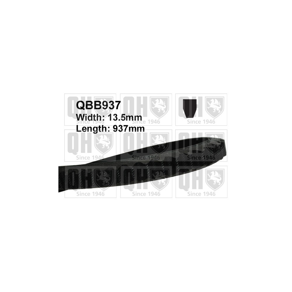 Image for QH QBB937 V-Belt