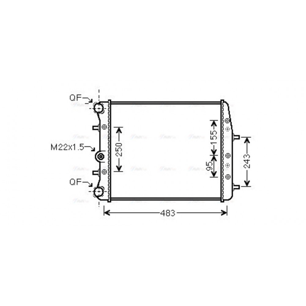 Image for AVA Cooling - Radiator