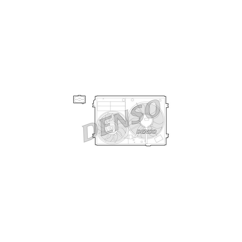 Image for Denso Radiator Cooling Fan DER32012