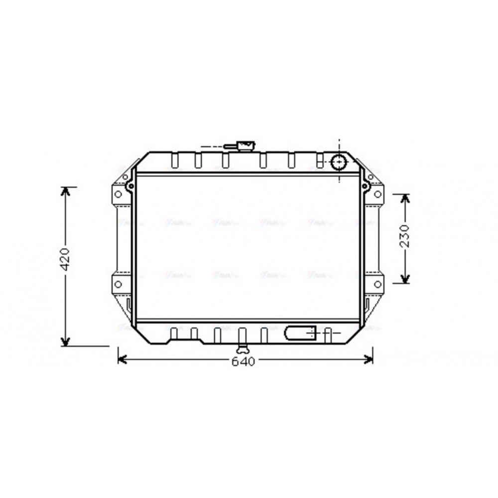 Image for AVA Cooling - Radiator