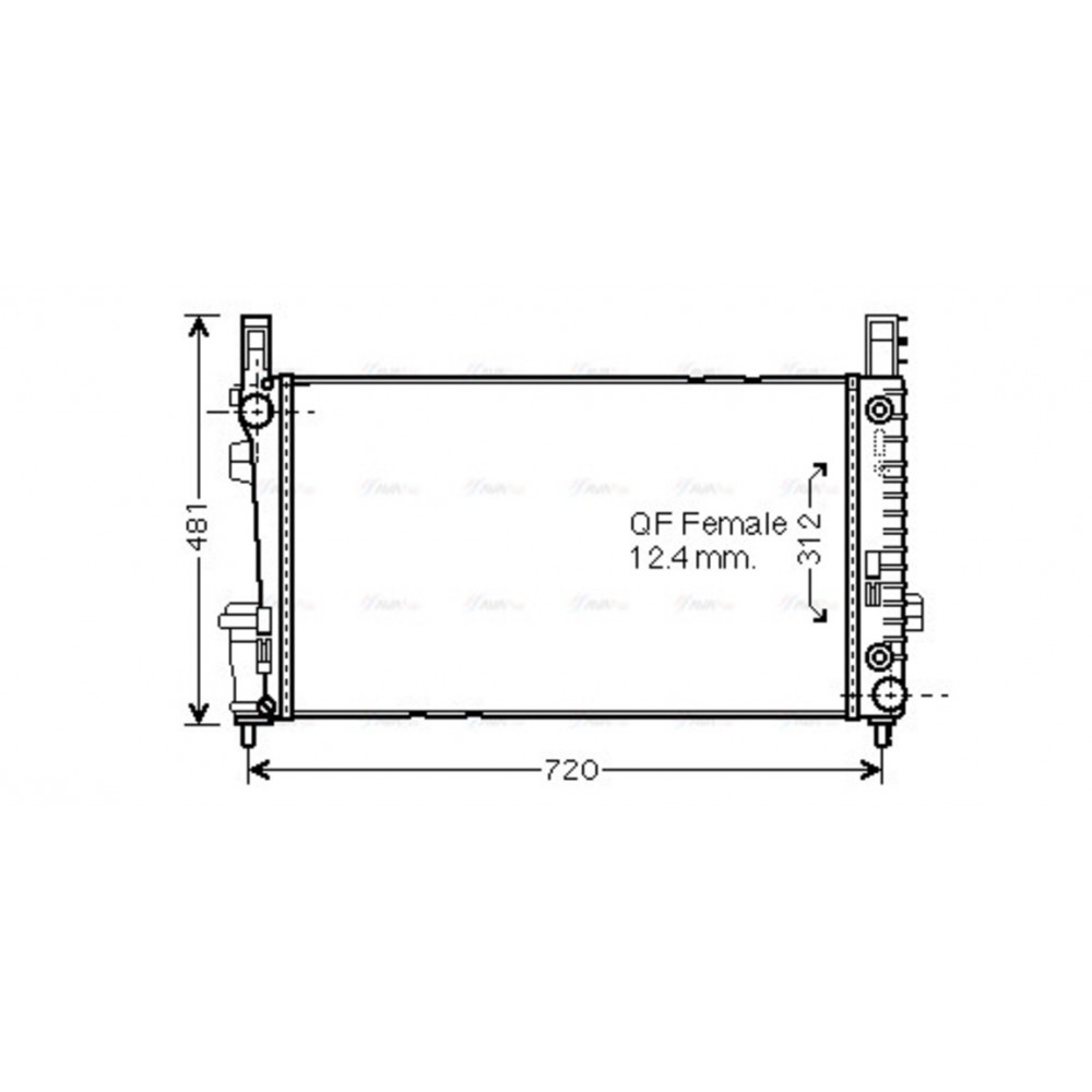 Image for AVA Cooling - Radiator