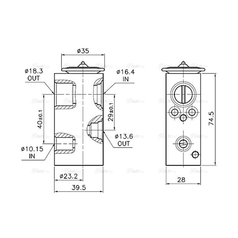 Image for AVA Cooling - Expansion Valve