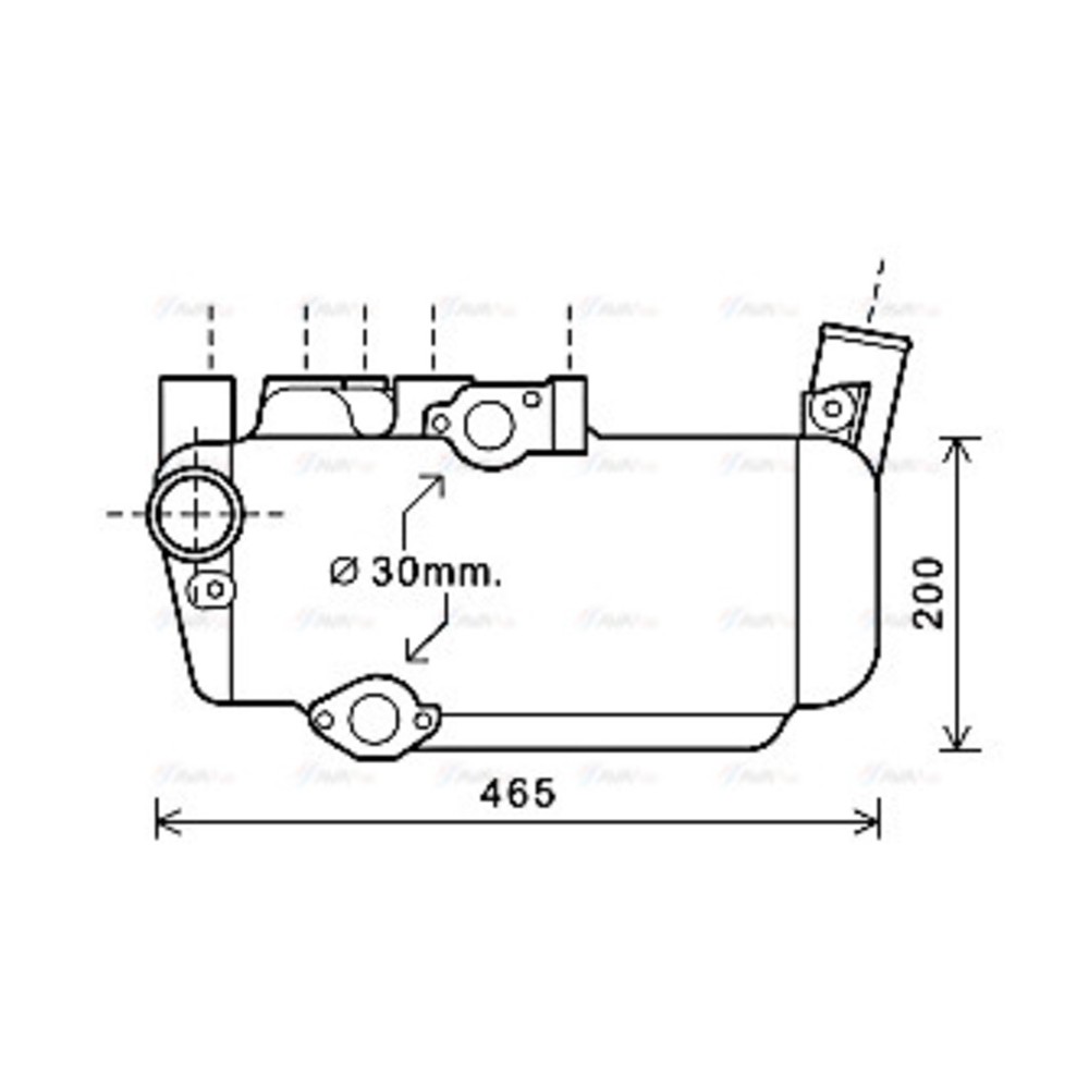 Image for AVA Cooling - Oil Cooler