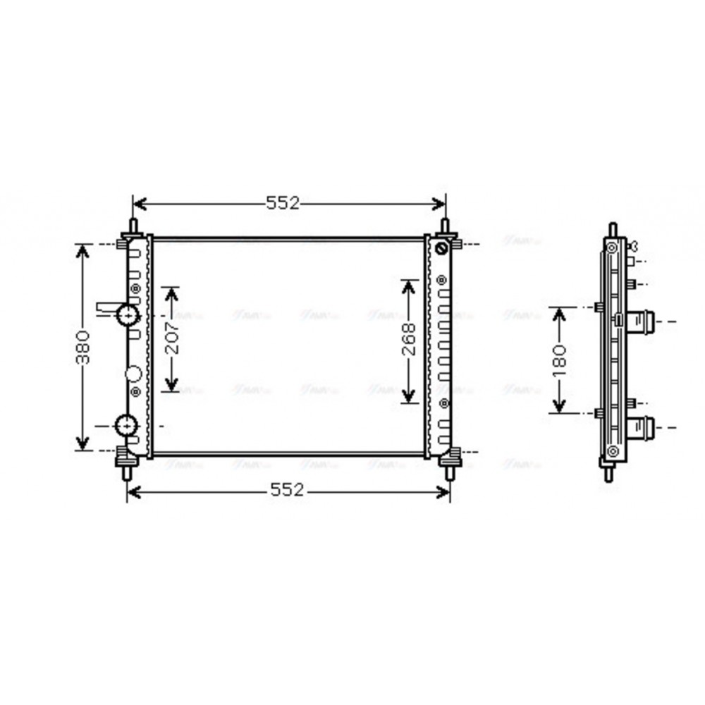 Image for AVA Cooling - Radiator