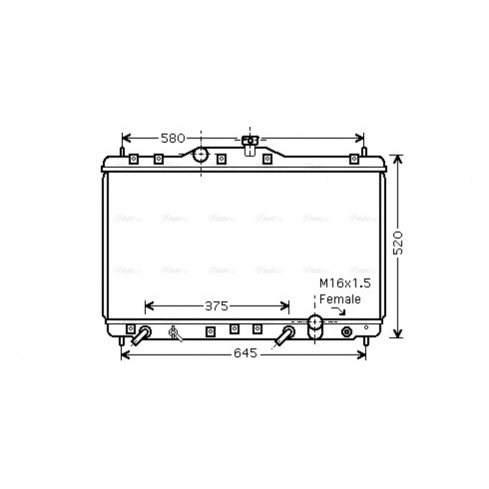 Image for AVA Cooling - Radiator