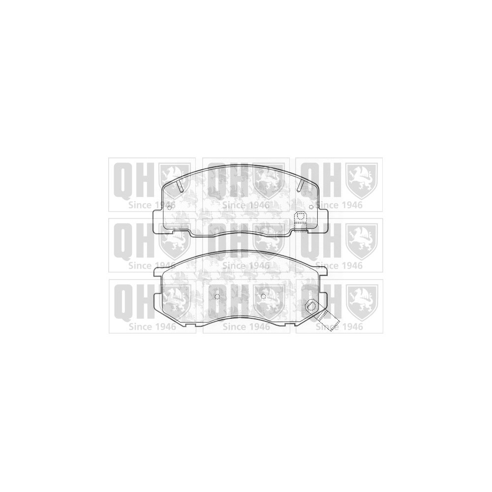 Image for QH BP1195 Brake Pad Set