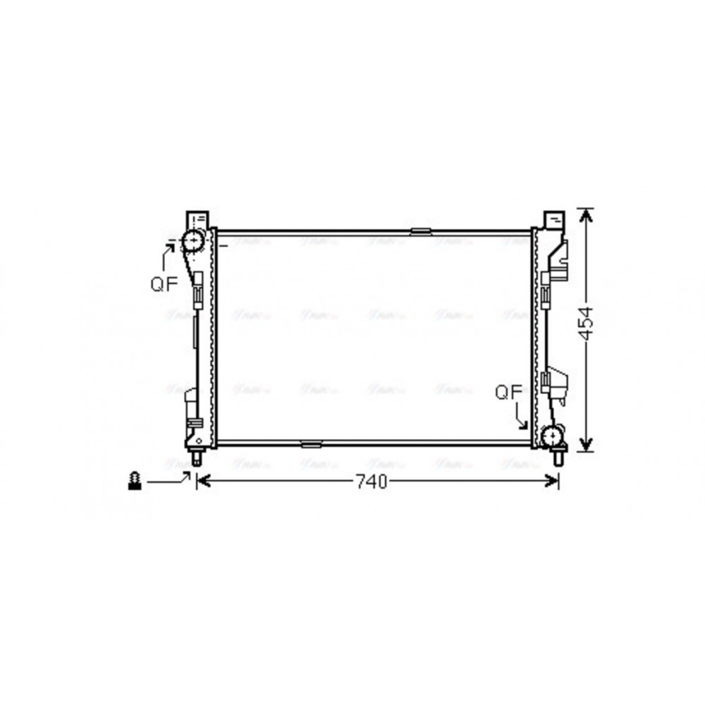 Image for AVA Cooling - Radiator