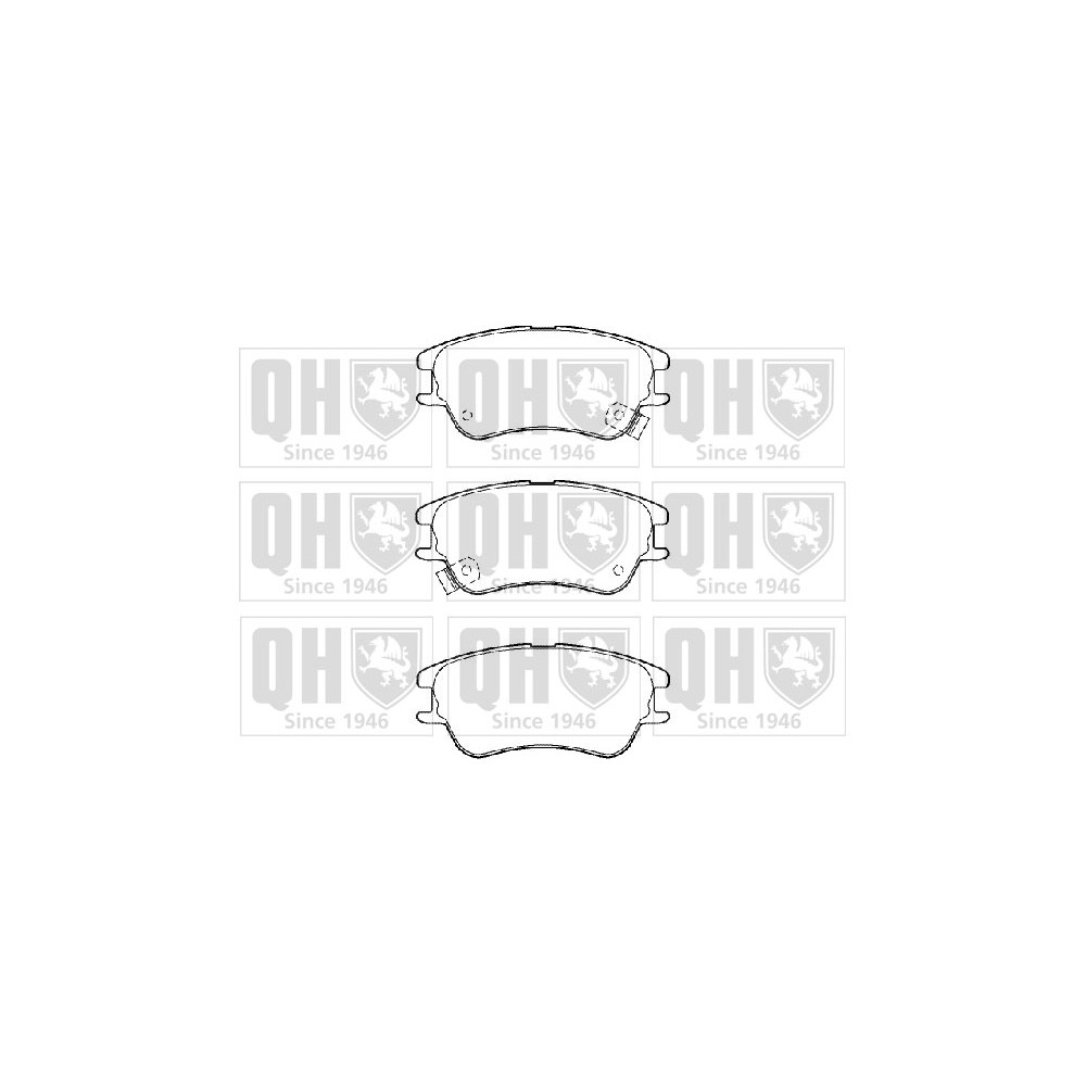 Image for QH BP1384 Brake Pad Set