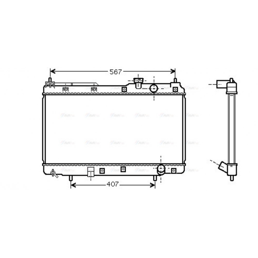 Image for AVA Cooling - Radiator