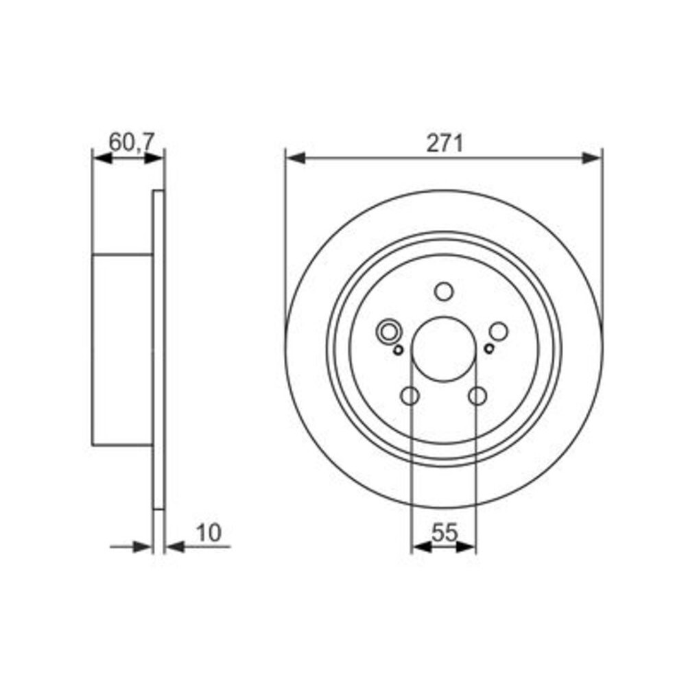 Image for Bosch Brake disc BD1456