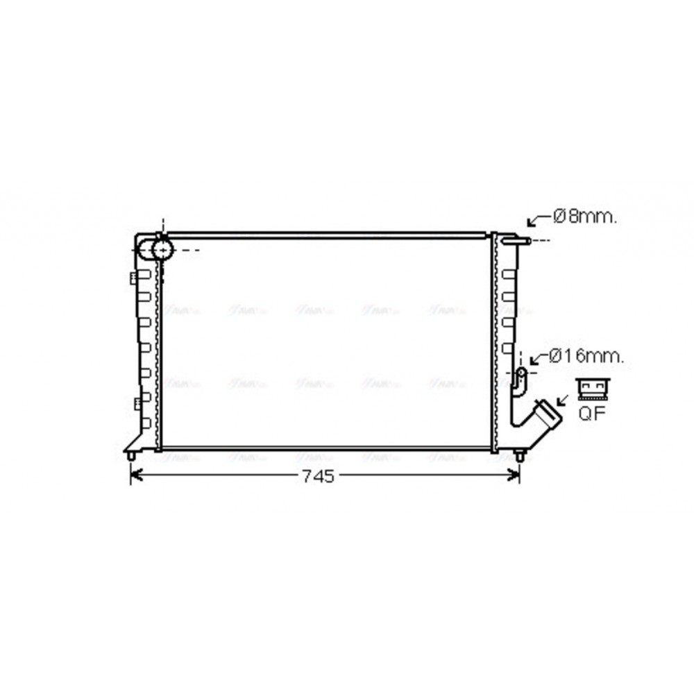 Image for AVA Cooling - Radiator