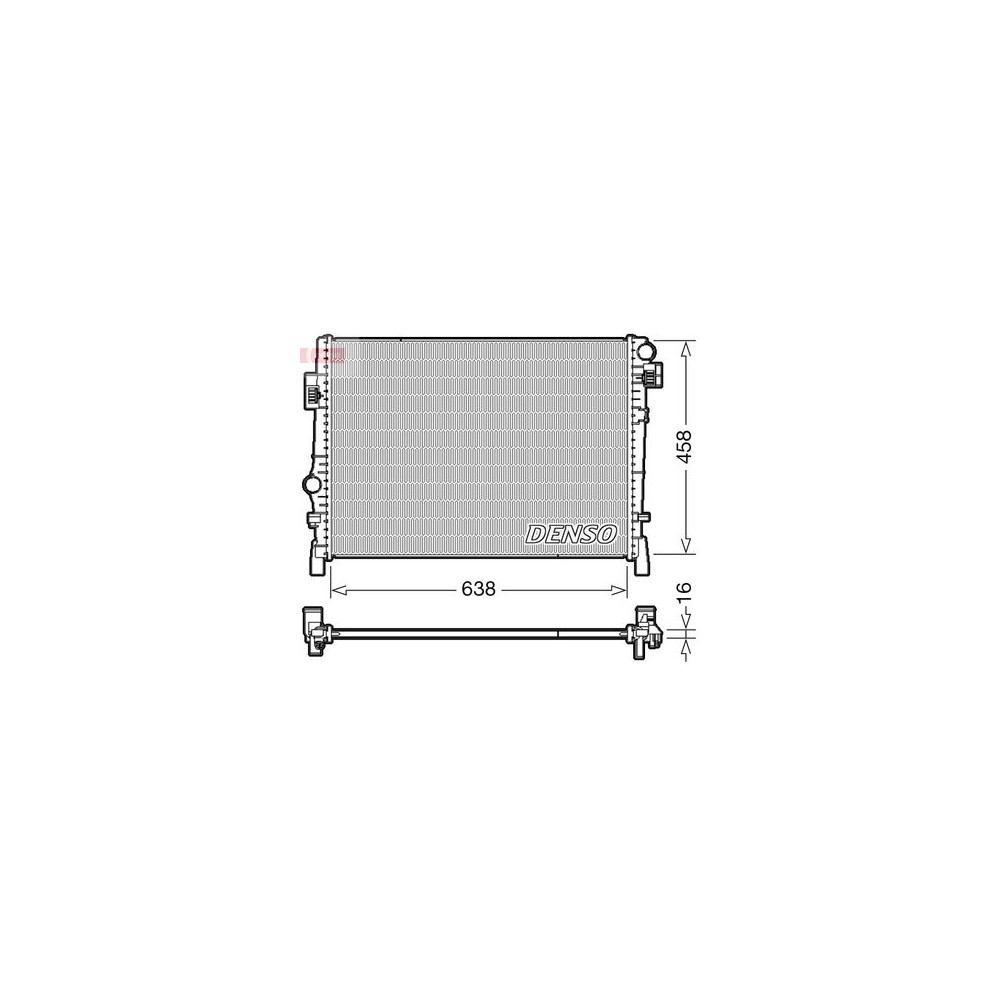 Image for Denso Radiator DRM09054