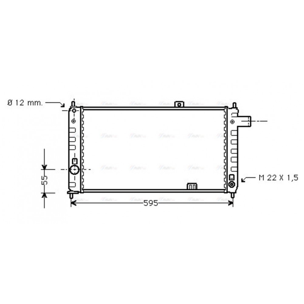 Image for AVA Cooling - Radiator