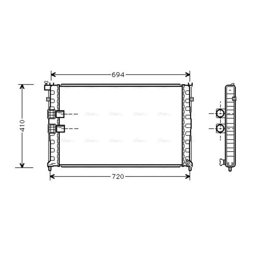 Image for AVA Cooling - Radiator