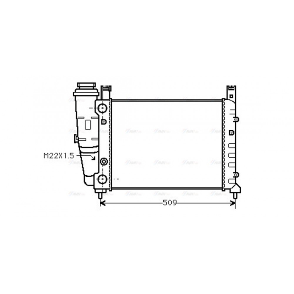 Image for AVA Cooling - Radiator