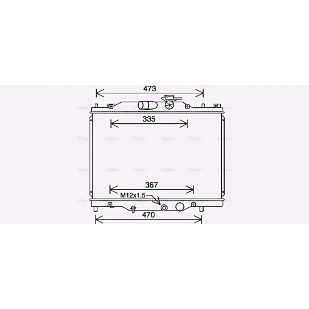 Image for AVA Cooling - Radiator