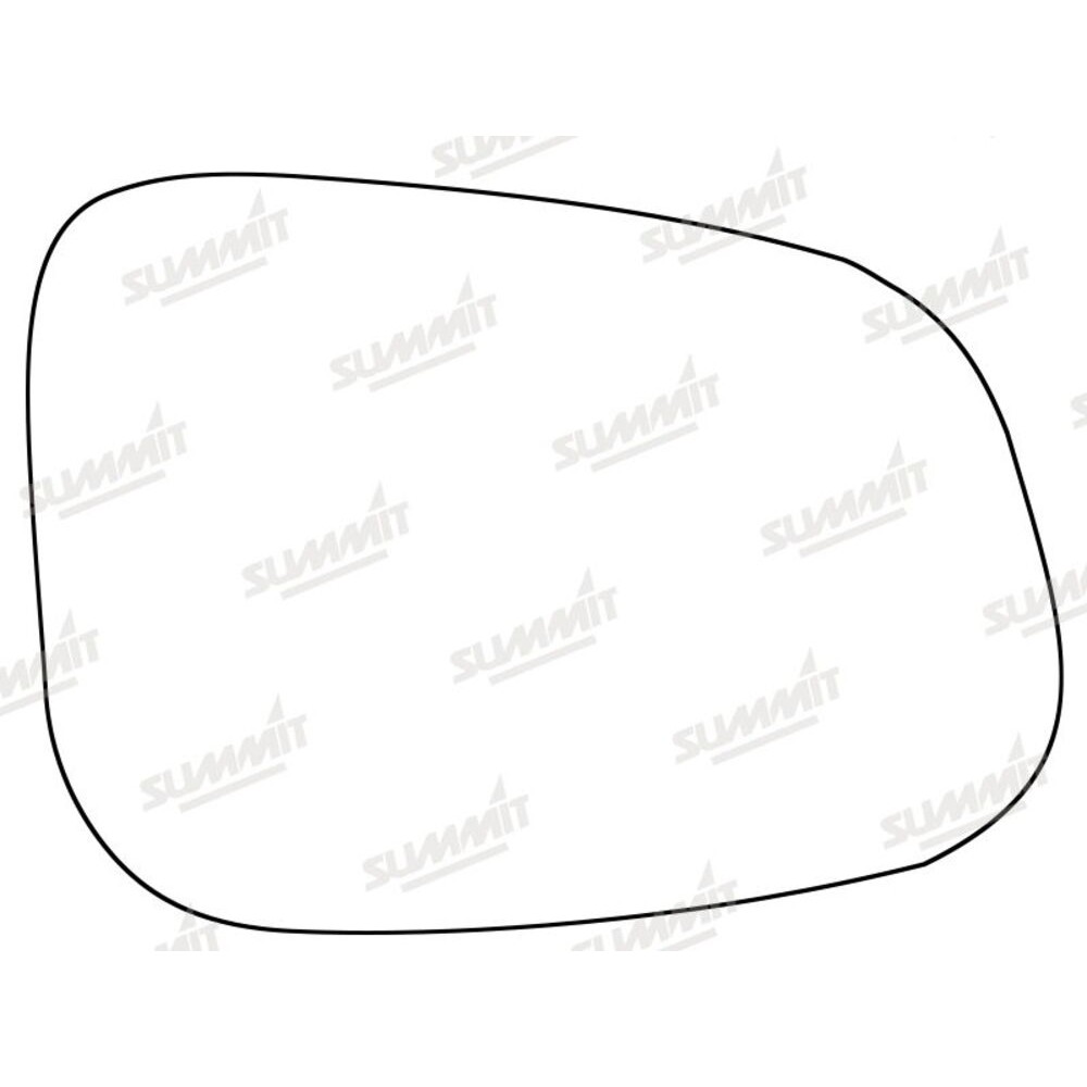 Image for StickOn Standard Mirror Glass Jaguar XF 08 to 18 RHS