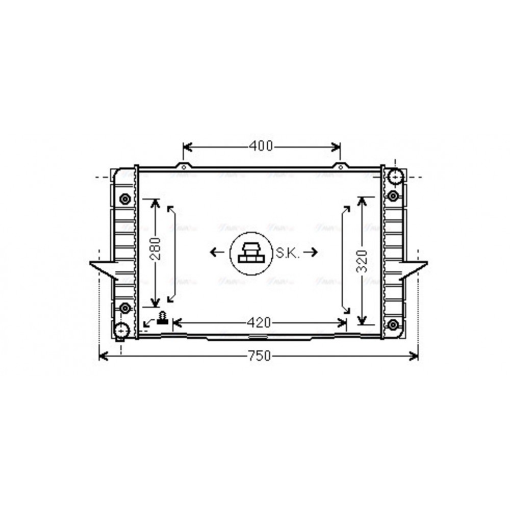 Image for AVA Cooling - Radiator